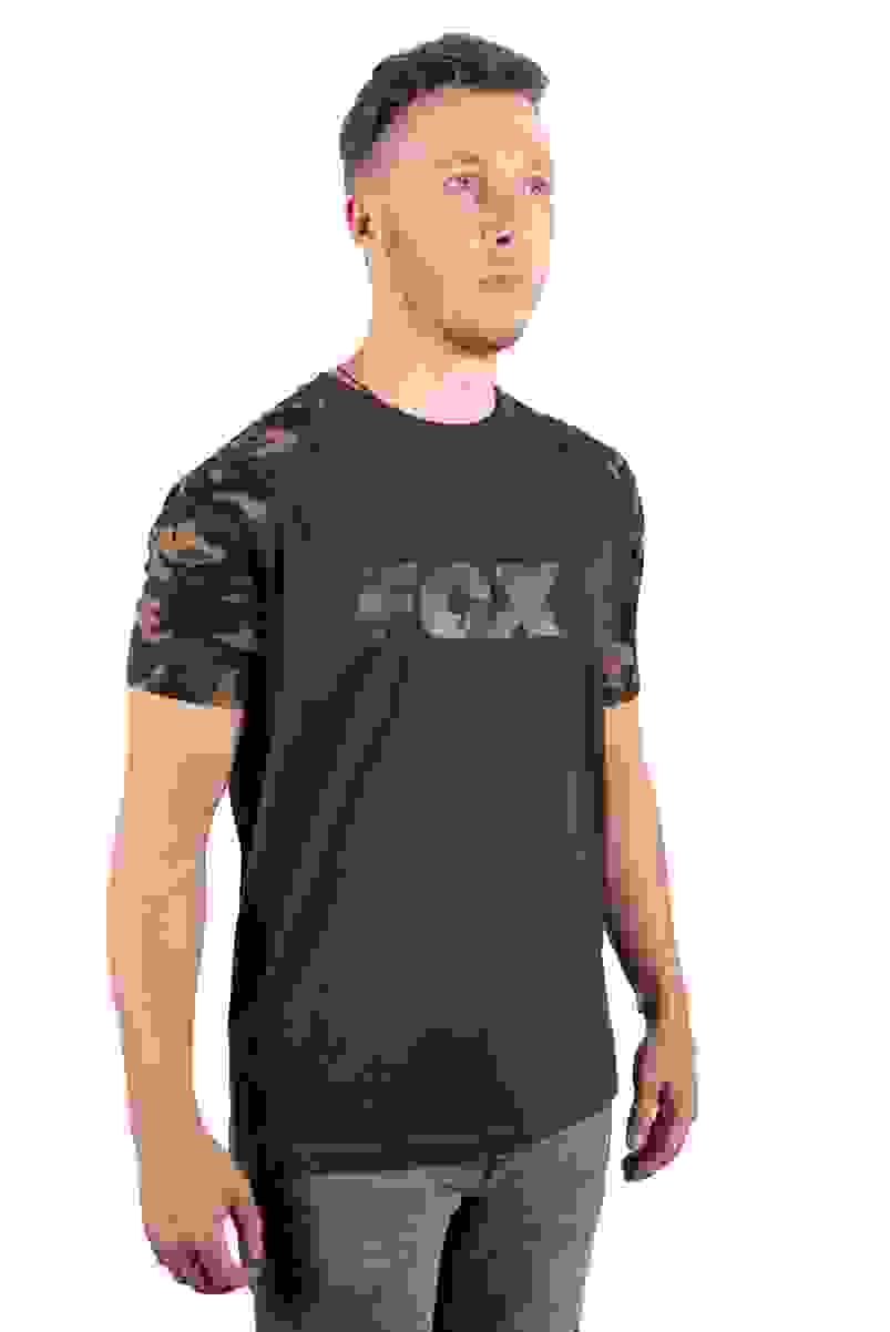 Fox Collection Noir Orange T-Shirt-Toutes Tailles-Pêche à La Carpe Vêtements